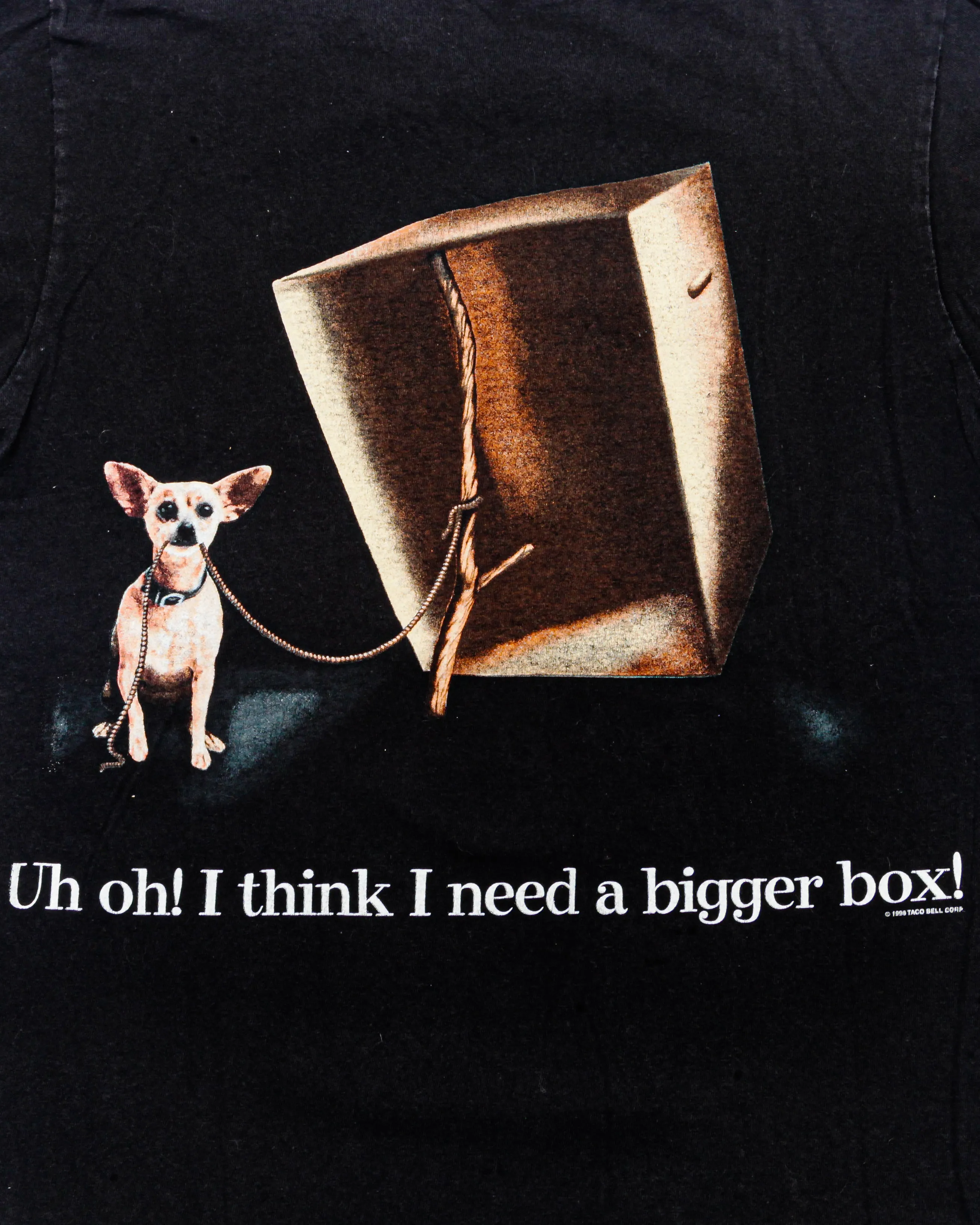 1998 Taco Bell Chihuahua Godzilla Vintage T-Shirt