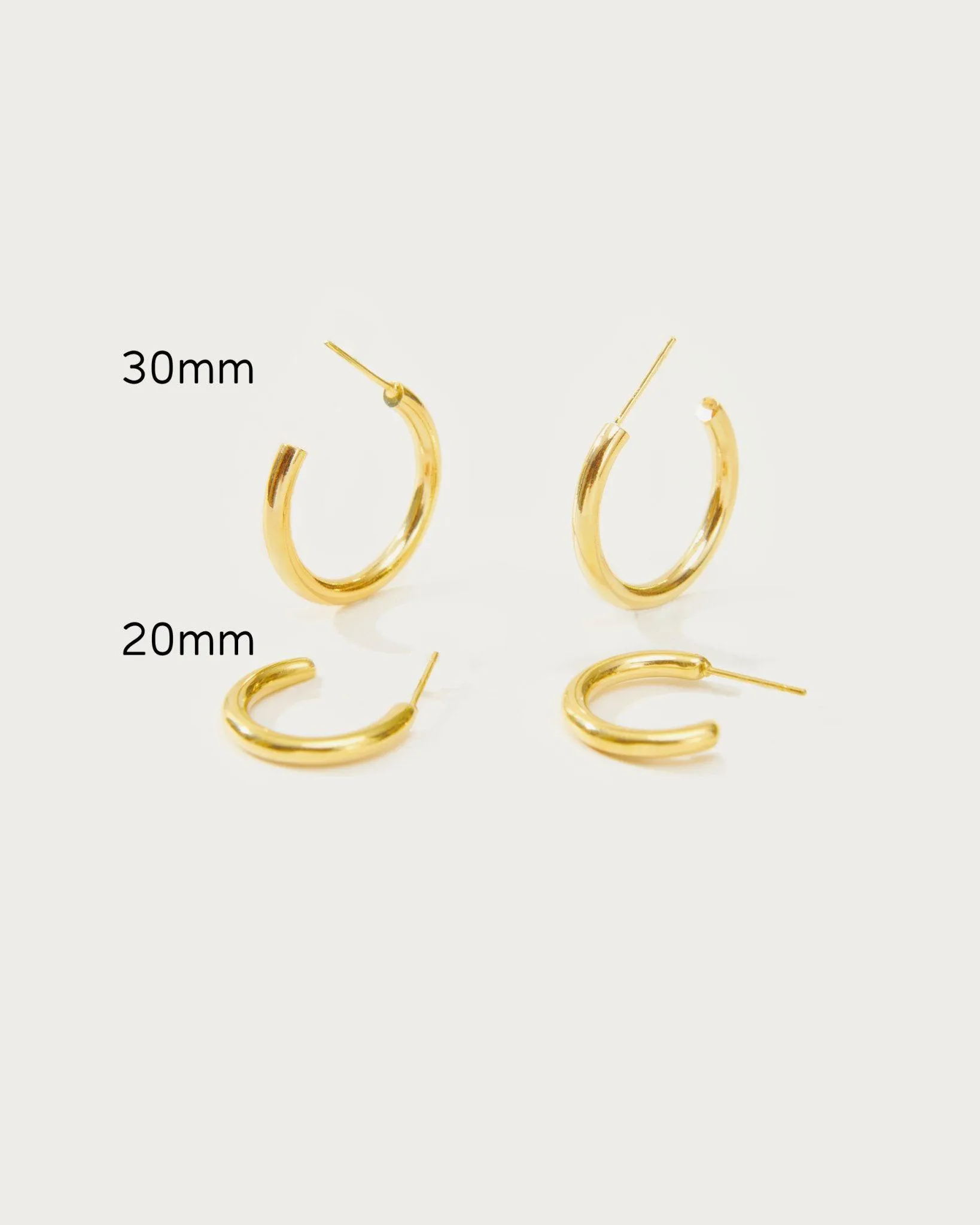 20mm Endless Hoop Earrings