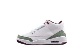 AIR JORDAN 3 RETRO YEAR OF THE DRAGON WHITE/GREEN/RED