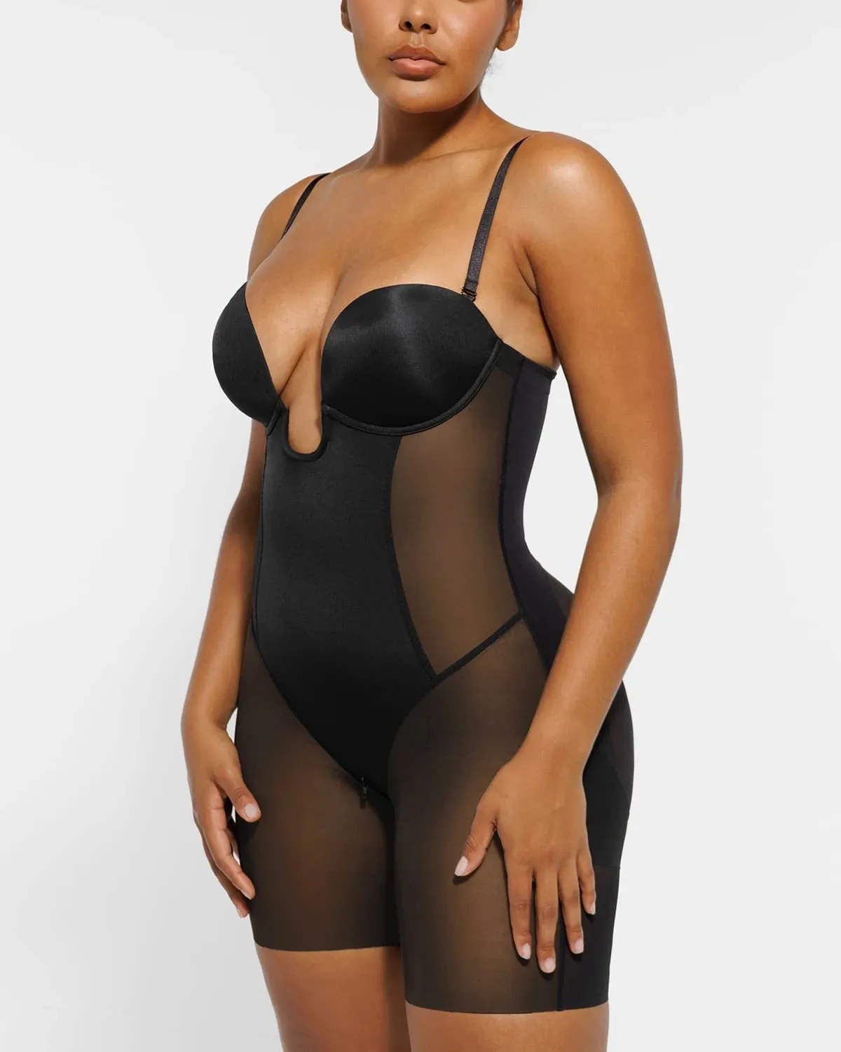 AirSlim® Deep Plunge Butt-Lifting Shaping Bodysuit