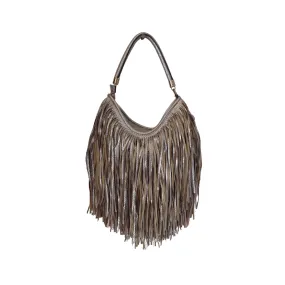 ALDO Silver Fringe Shoulder Bag | Pre Loved |