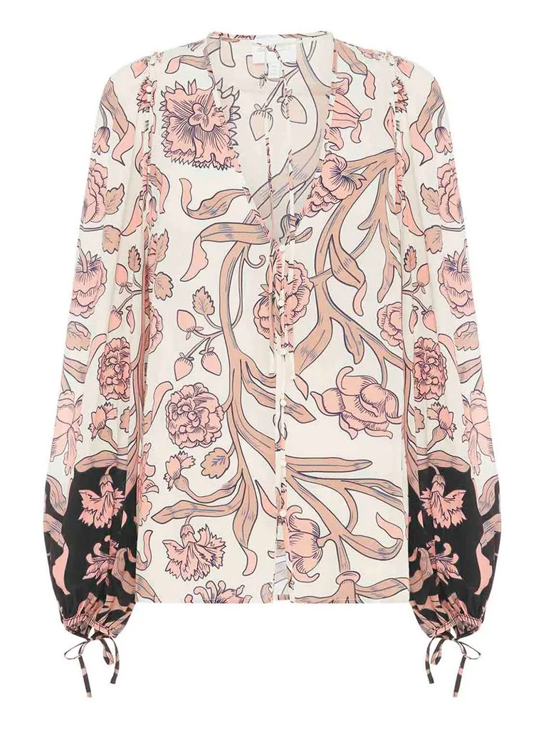 Alicante Blouse- Rose