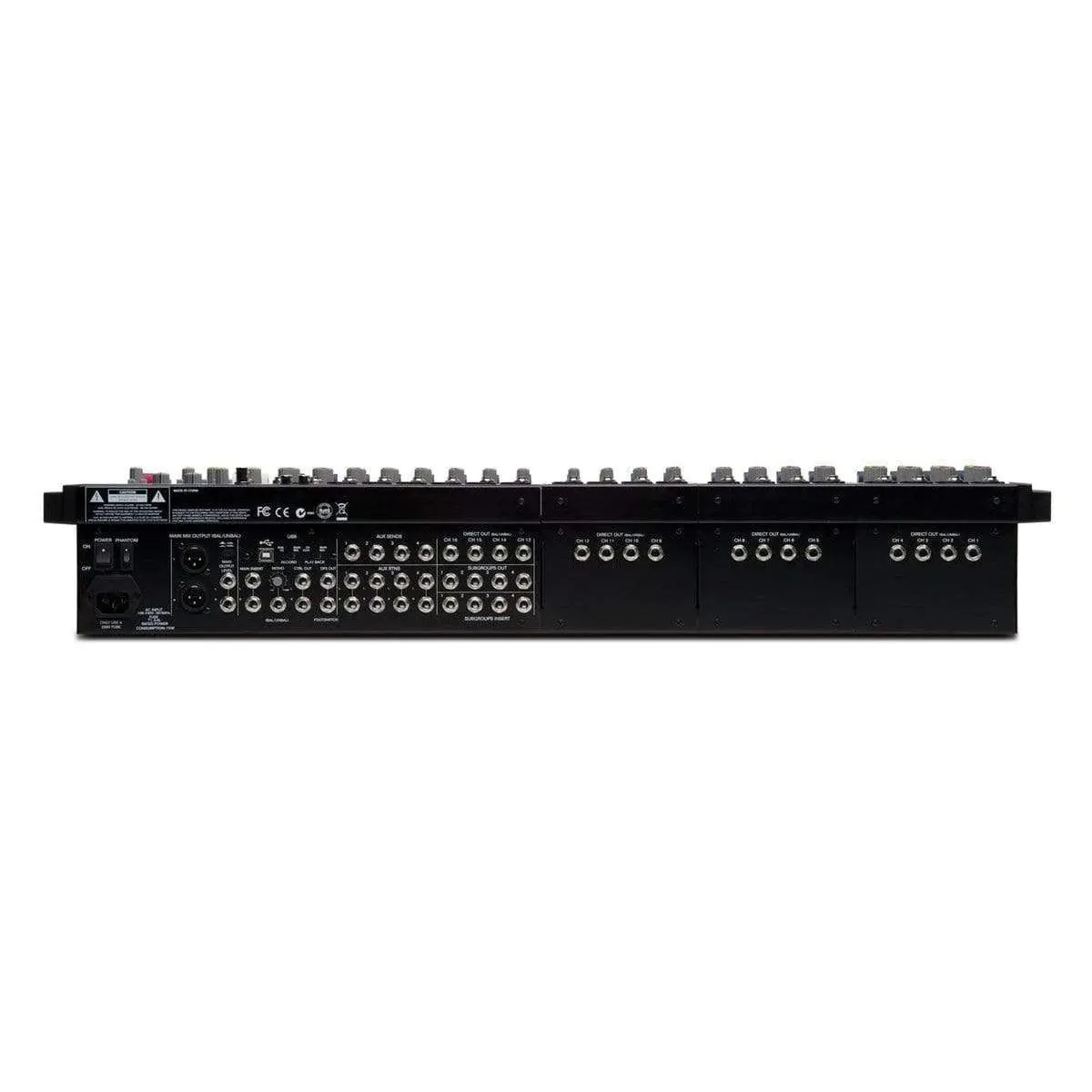 Alto Professional ZMX-244FX-USB 24-Channel Mixer w/ FX & USB Interface