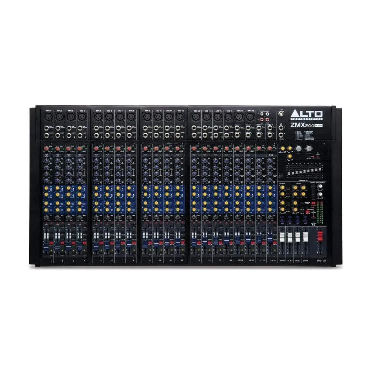 Alto Professional ZMX-244FX-USB 24-Channel Mixer w/ FX & USB Interface