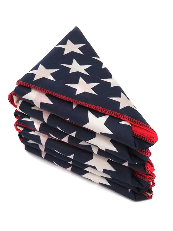 American Flag Bandana 21"