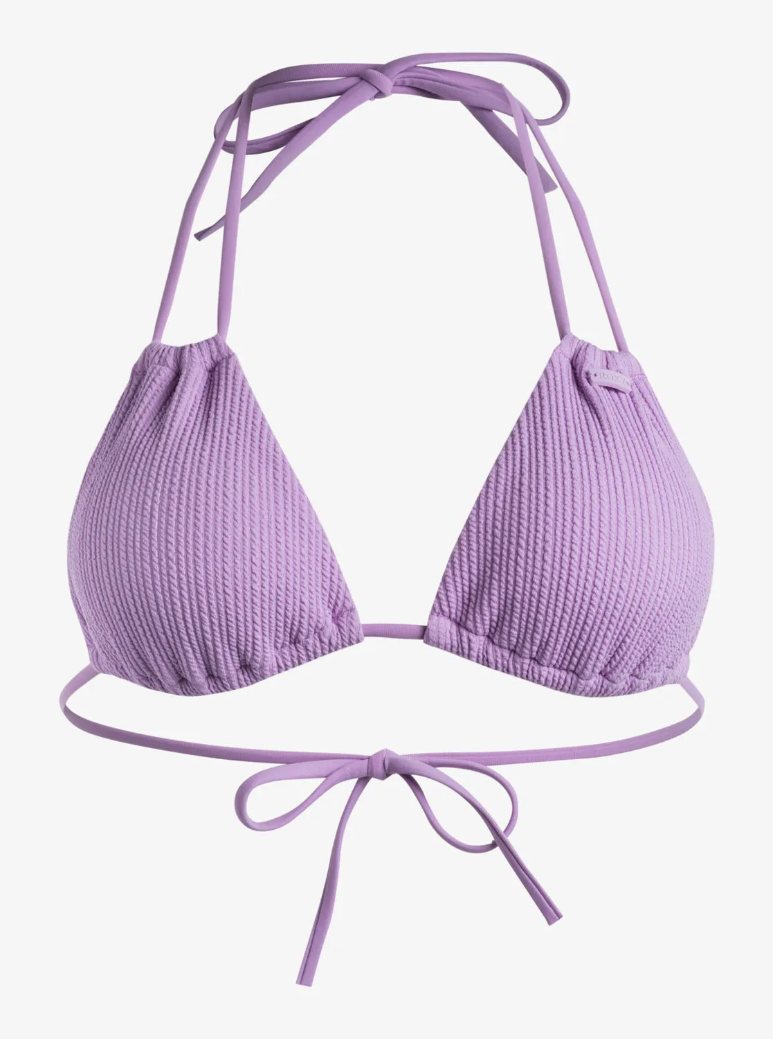 Aruba Mini Tiki Triangle Bikini Top - Crocus Petal