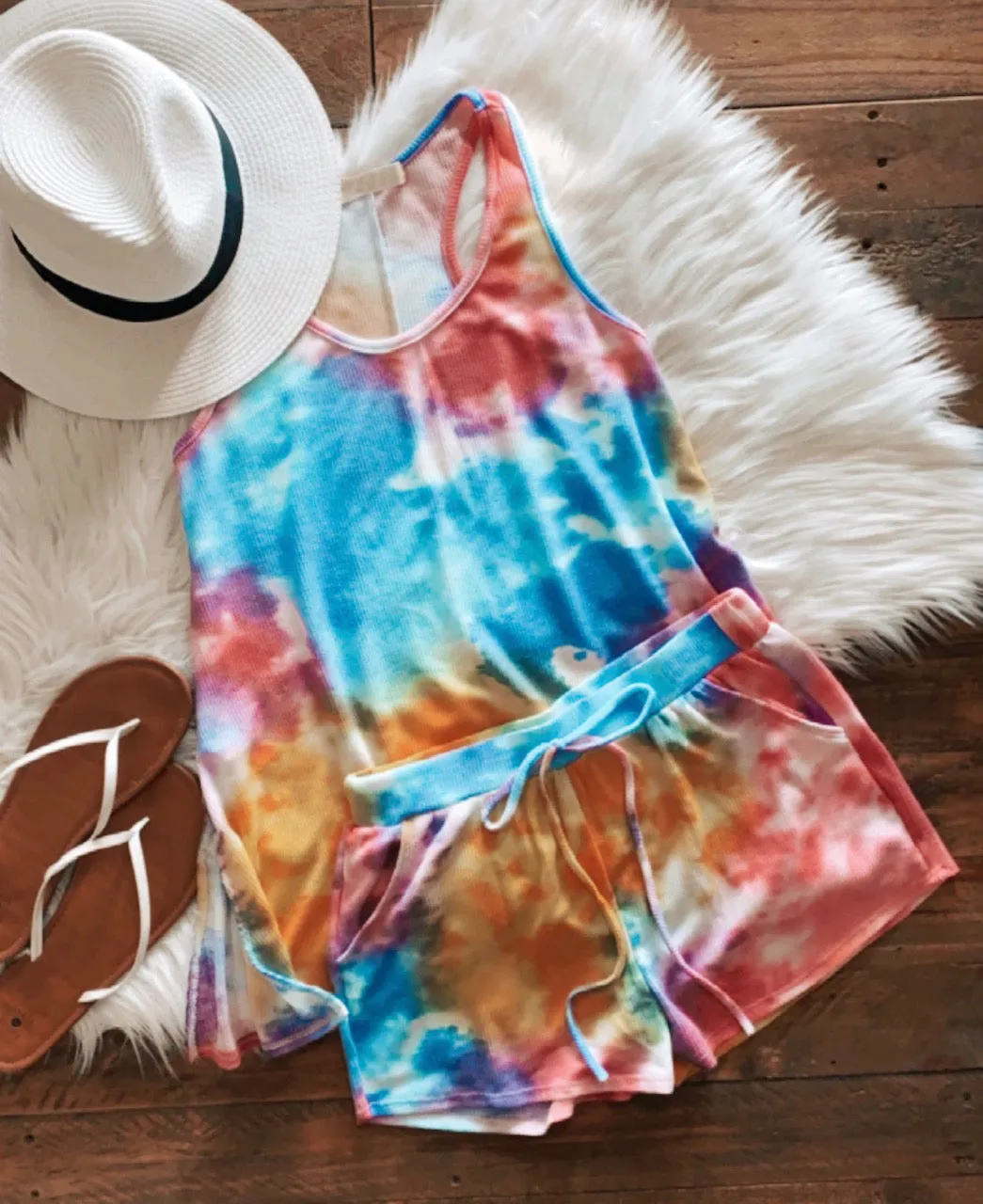 BAILEY TIE DYE SHORTS