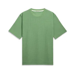 Baseile Waffle Tee Basil Green