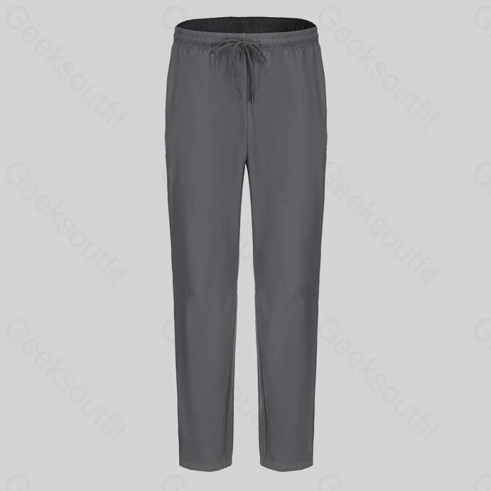 Basic Ultra-Thin Breathable Straight Geek Trousers