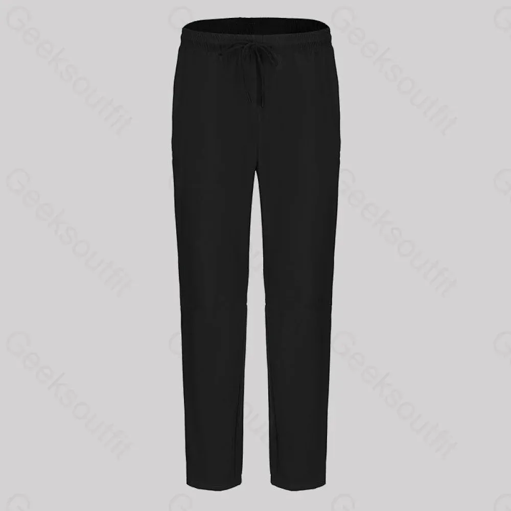 Basic Ultra-Thin Breathable Straight Geek Trousers