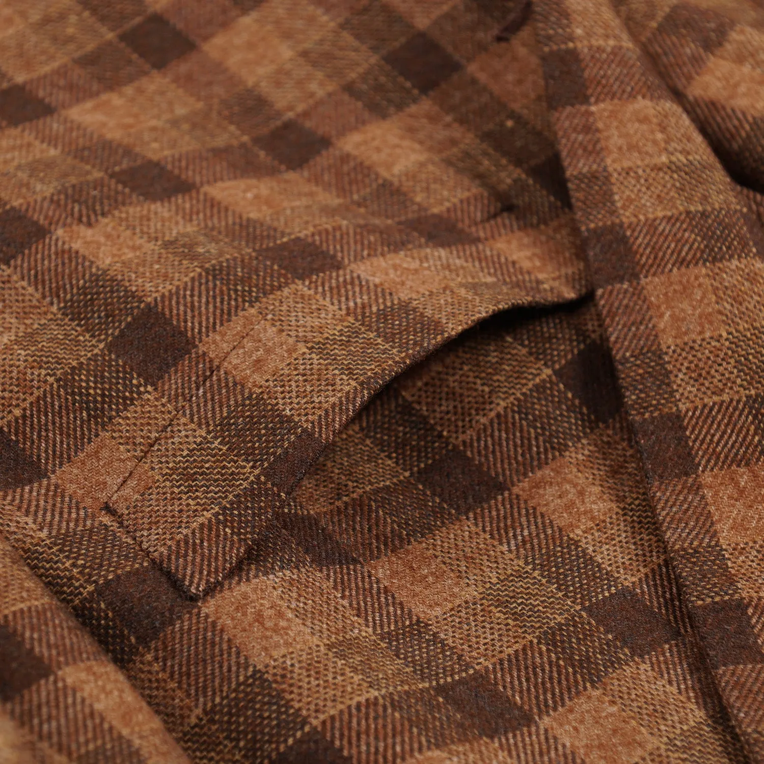 Belvest Tonal Check Wool-Silk-Cashmere Sport Coat