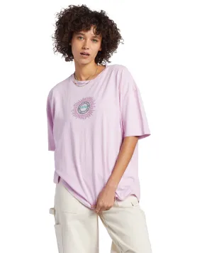 BILLABONG Women's Stoked All Day T-Shirt Lilac Smoke