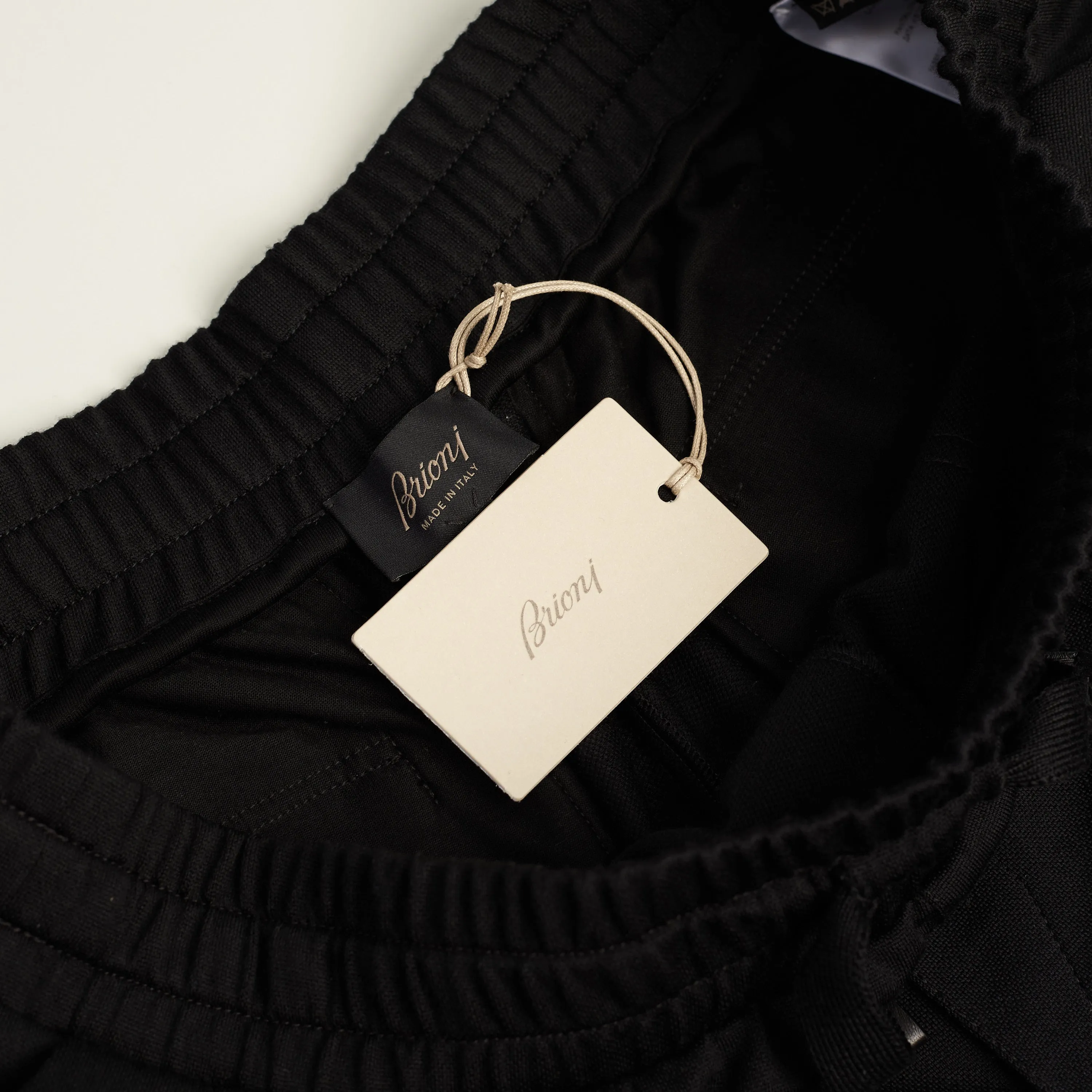 Black Sweatpants - Multipockets, Virgin Wool