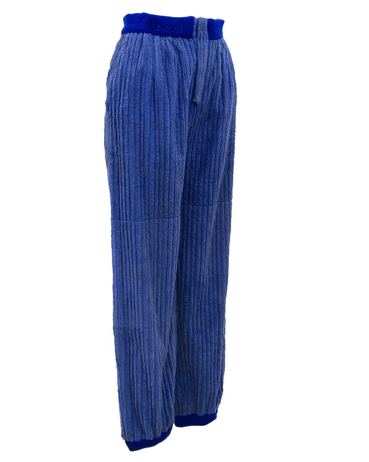 Blue Wide Whale Corduroy Pants