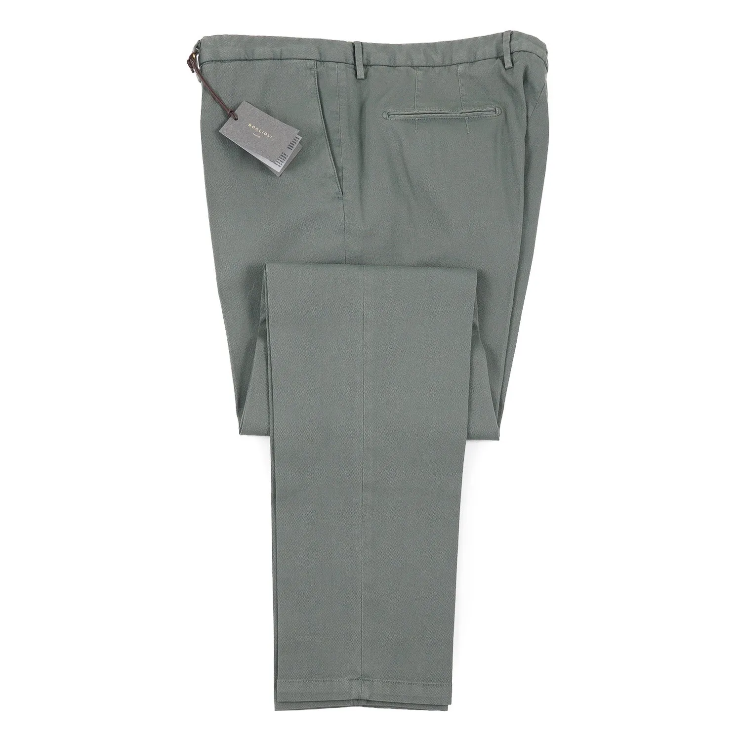 Boglioli Slim-Fit Woven Cotton Pants