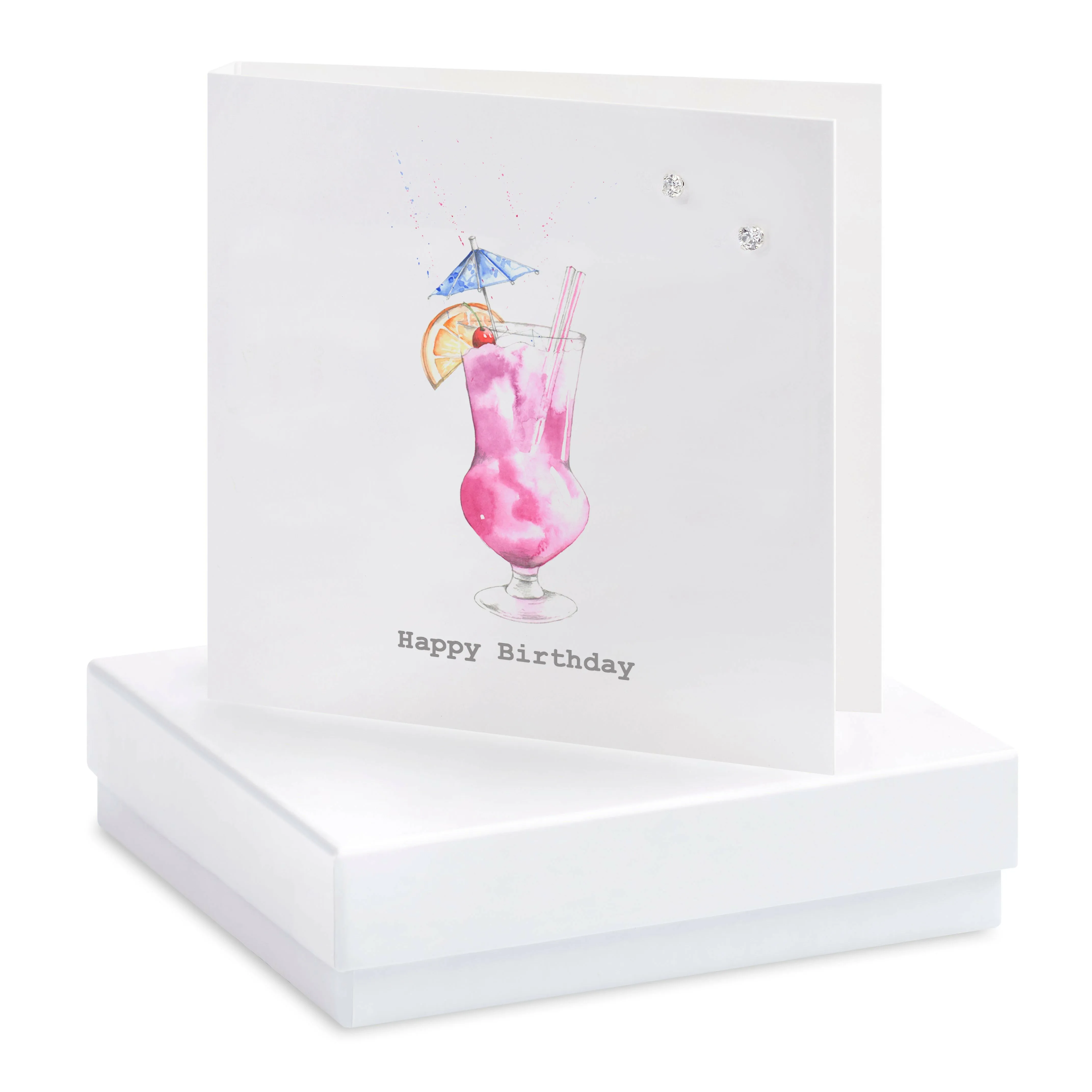 Boxed Cocktail Earring Card