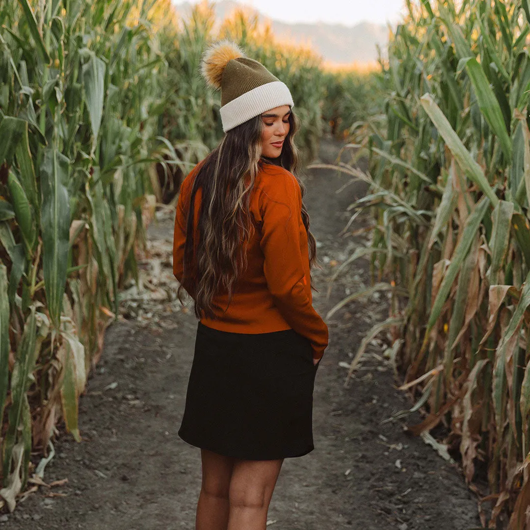 Burnt Orange Neo Sweatshirt