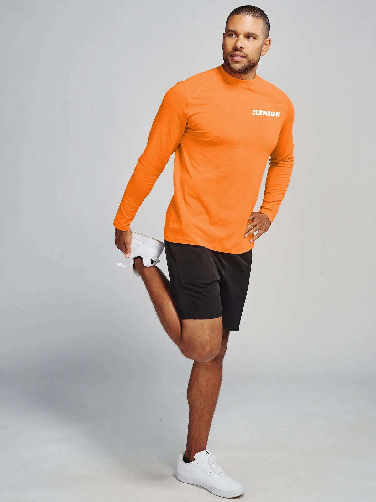 Carrollton Long Sleeve Fitness T-Shirt - Clemson