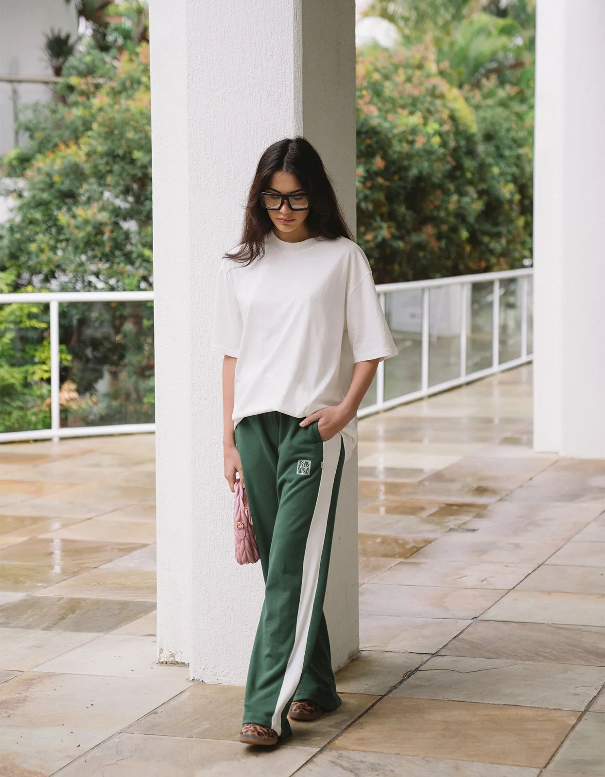 Classic Track Pant - Dark Green