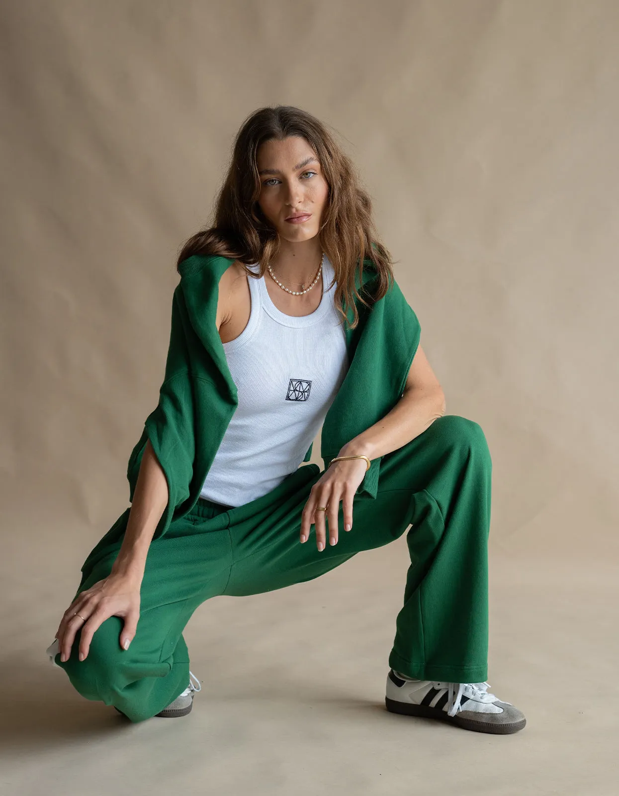 Classic Track Pant - Dark Green