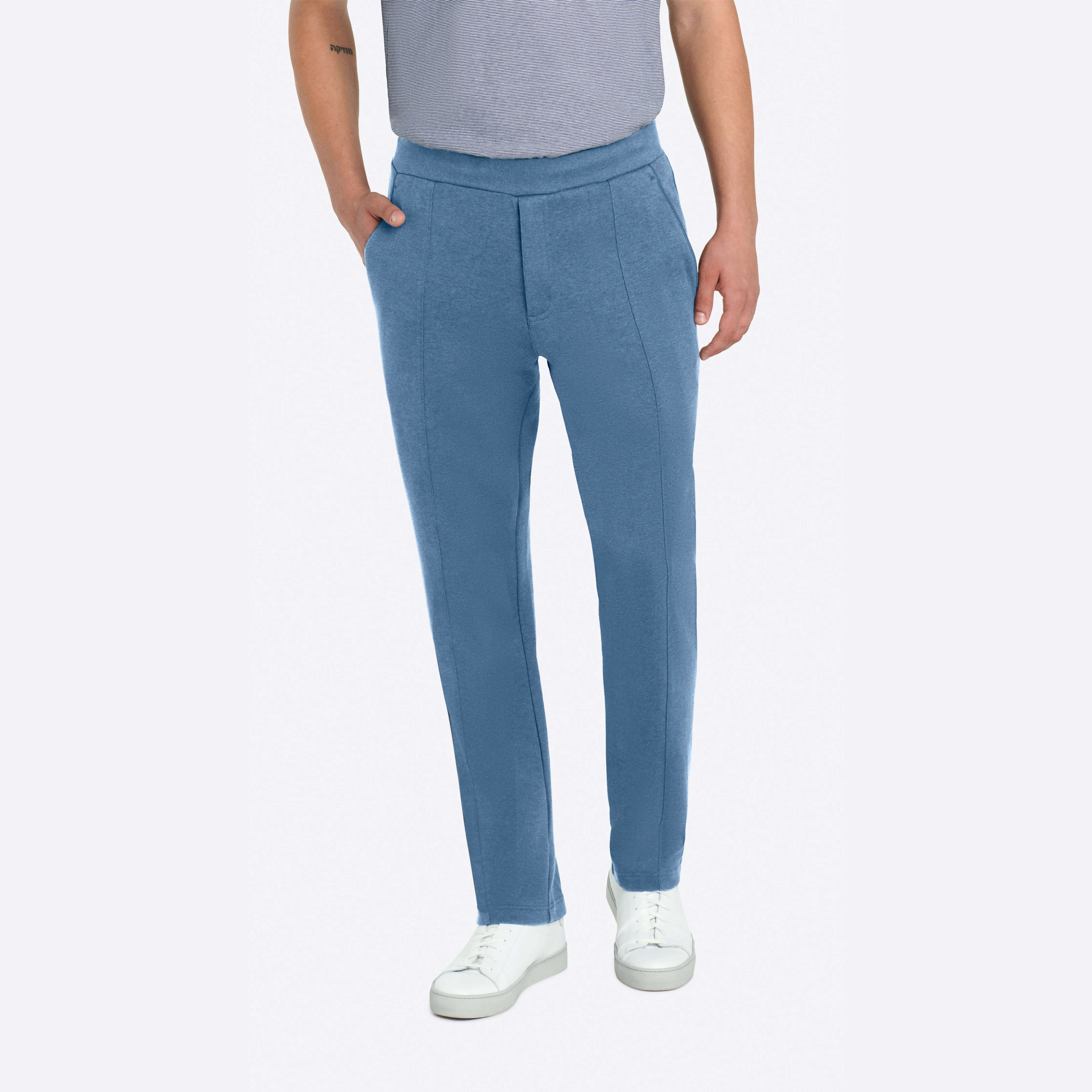 Comfort Solid Heather Drawstring Pant