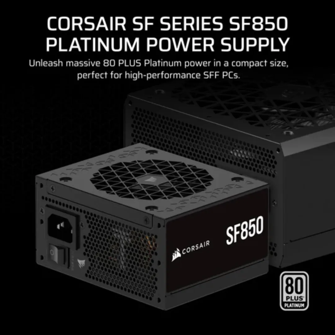 Corsair SF850 SFX 850W 80  PLATINUM Fully Modular Power Supply CP-9020256-NA