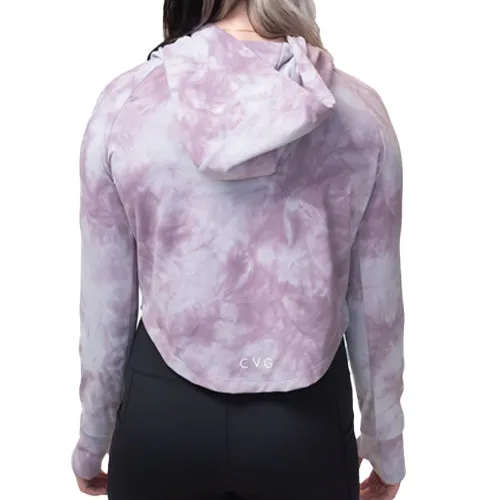 Cream of the Crop Hoodie | Tie Dye | Purple Breeze