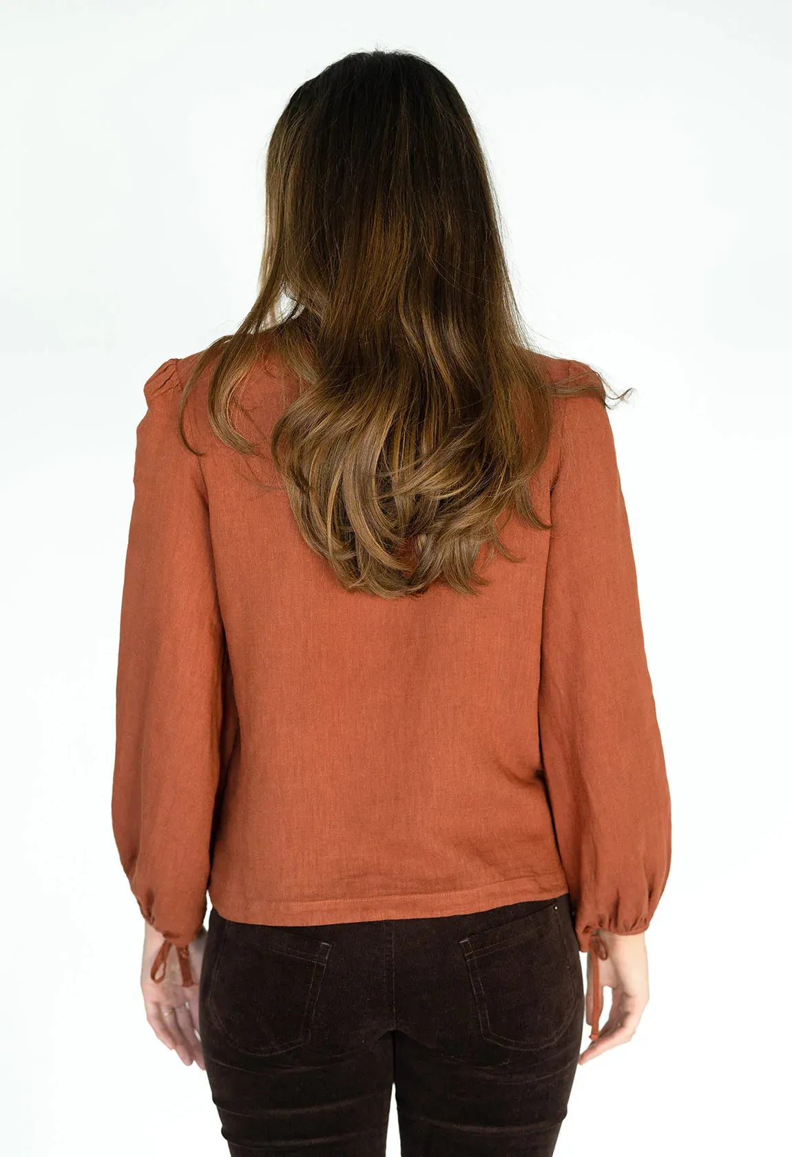 Demi Blouse / Rust