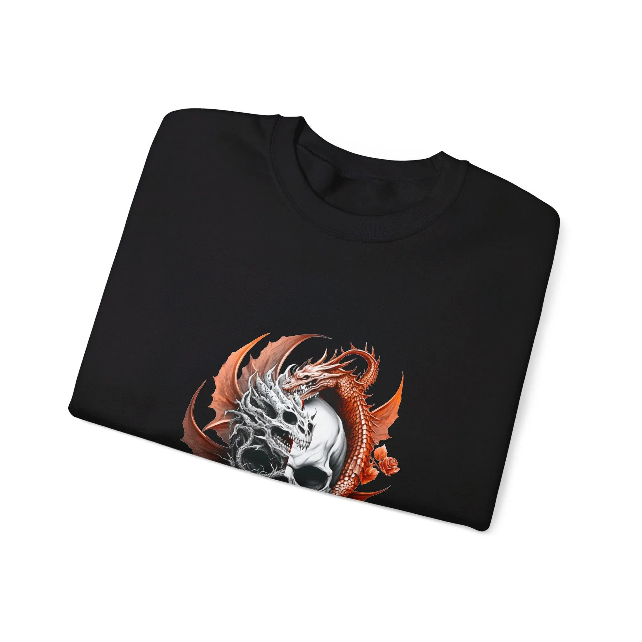 Dragon Skull Unisex Heavy Blend™ Crewneck Sweatshirt