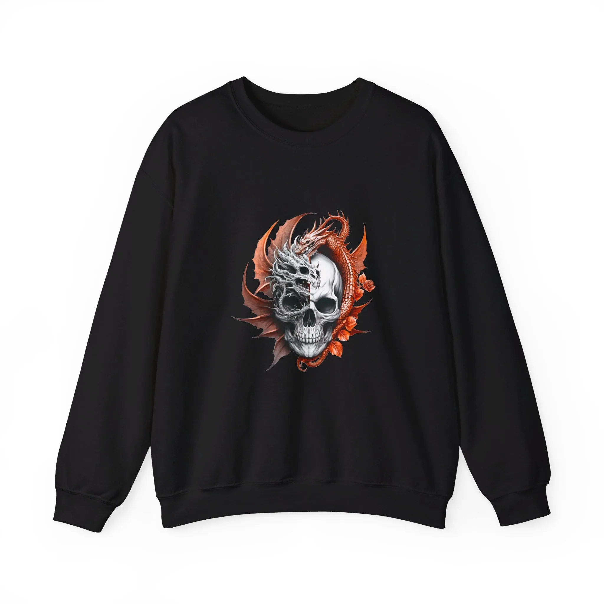 Dragon Skull Unisex Heavy Blend™ Crewneck Sweatshirt