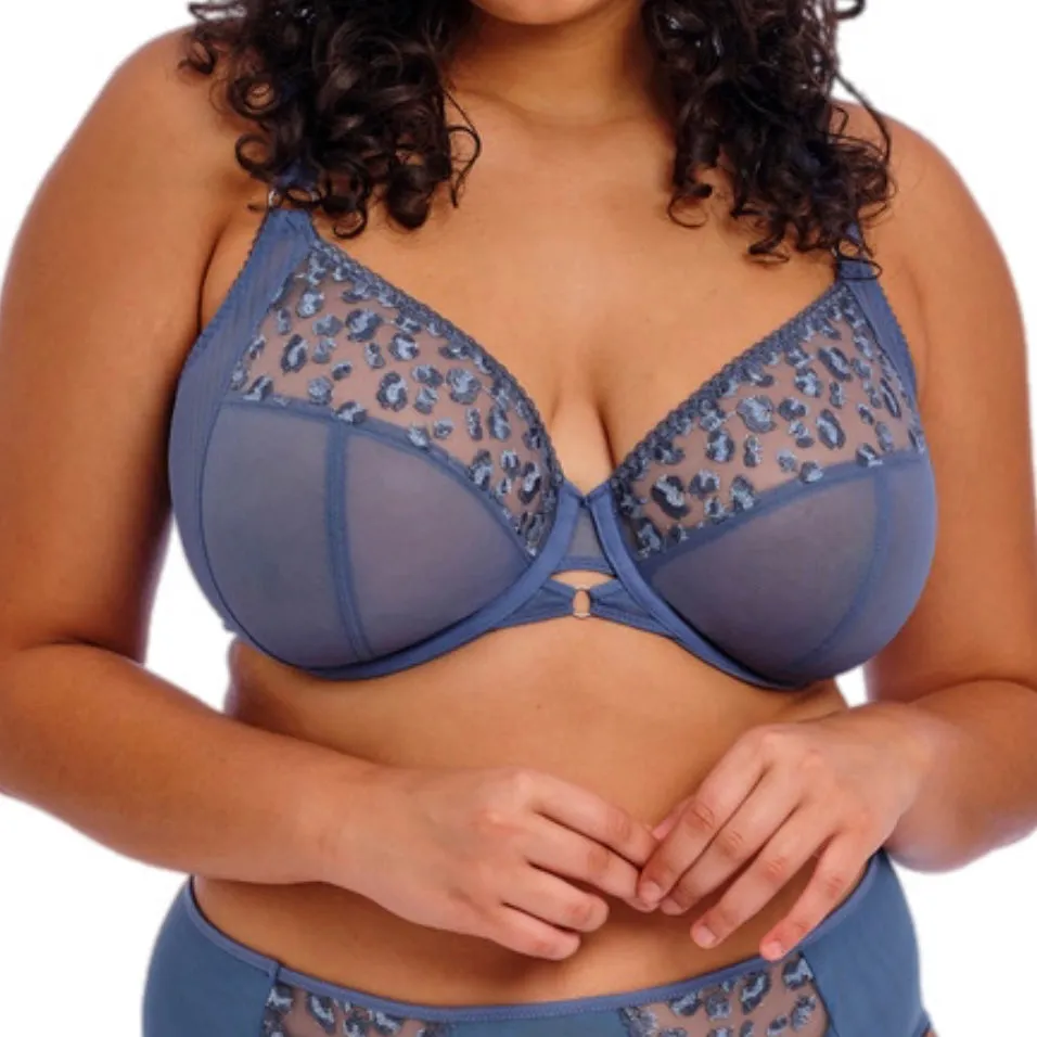 Elomi Namrah Underwired Plunge Bra Stonewash