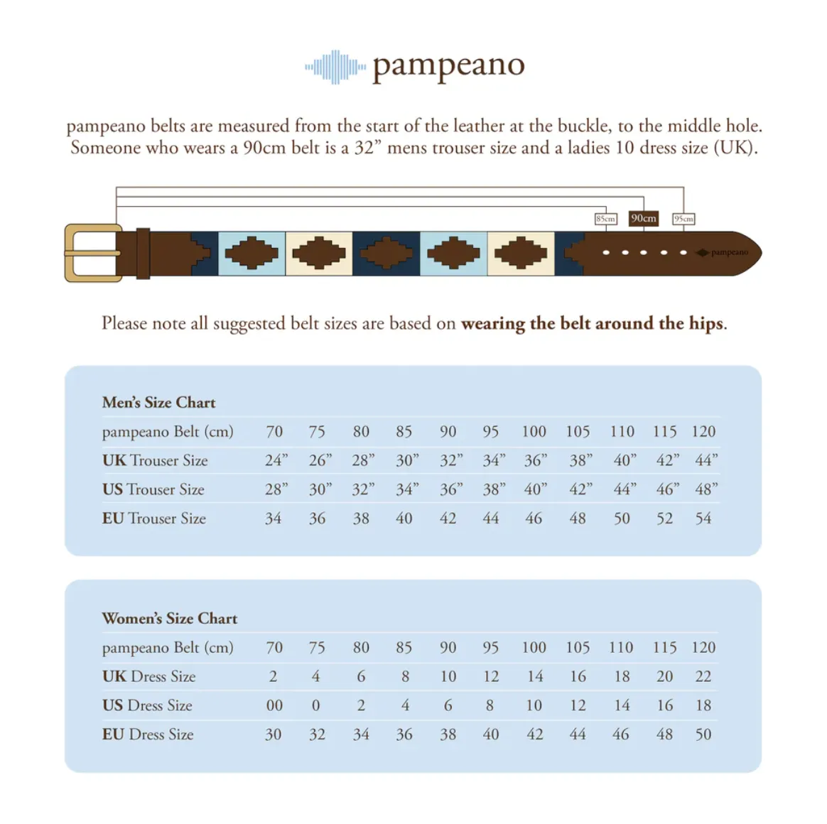 Estancia Leather Pampeano Belt