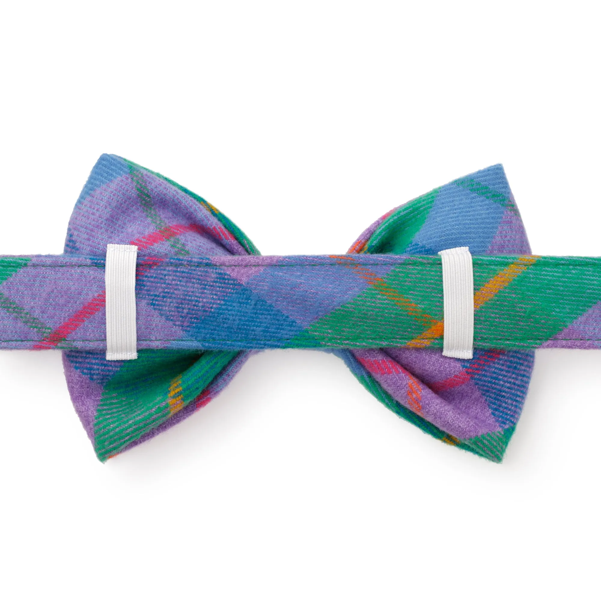 Fable Plaid Flannel Bow Tie Collar