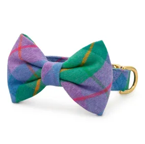 Fable Plaid Flannel Bow Tie Collar