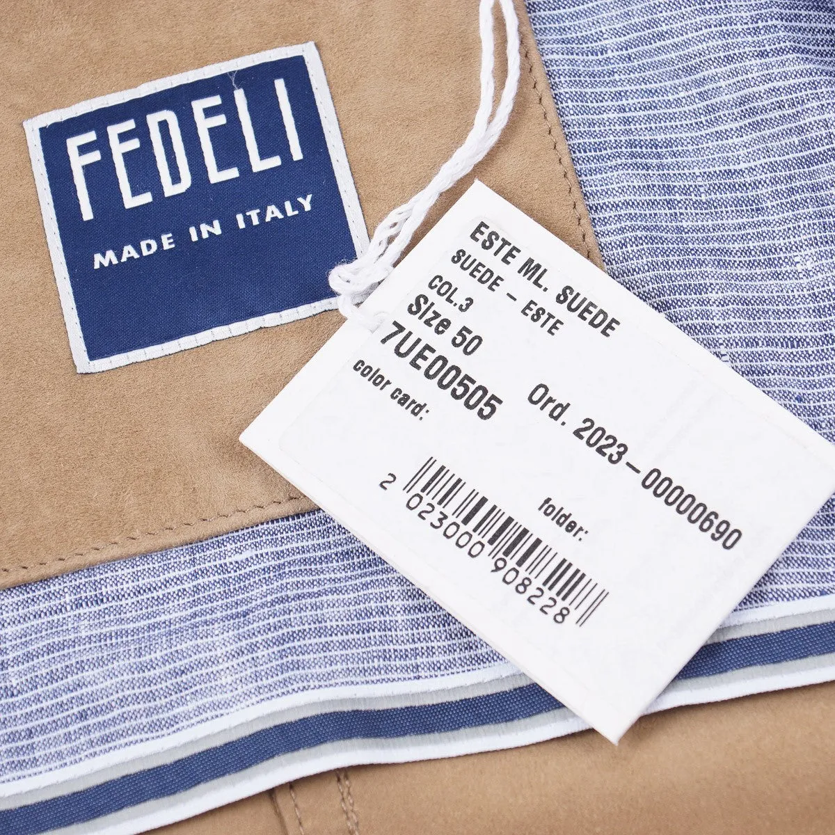 Fedeli Nappa Suede Shirt-Jacket