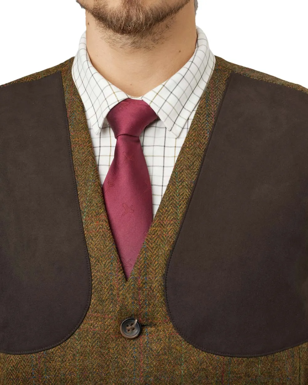 Harkila Stornoway 2.0 Tweed Shooting Waistcoat