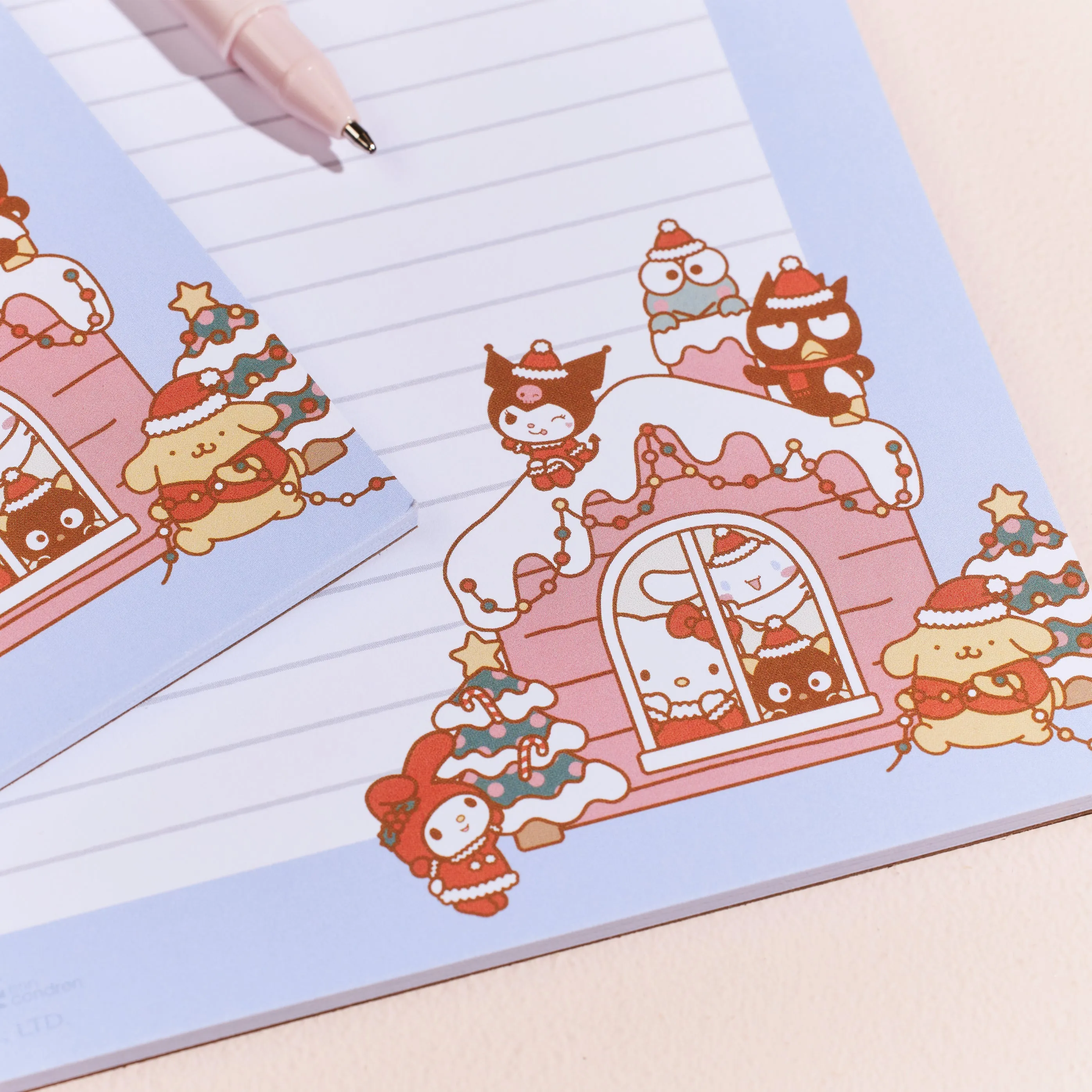 Hello Kitty and Friends x Erin Condren Holiday Medium Notepad 2-Piece Set