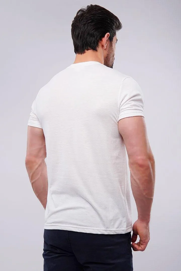 Henley T-Shirt - White