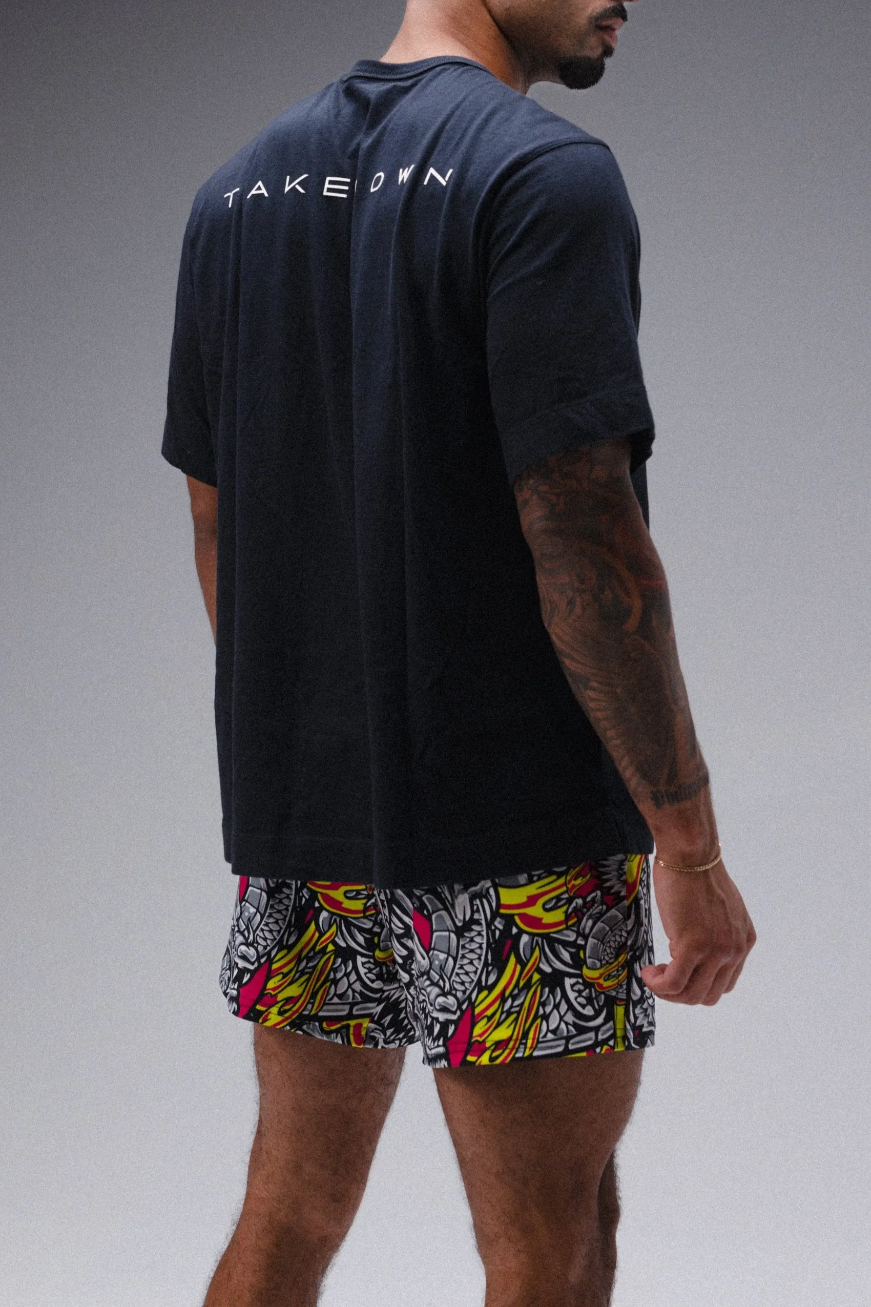 Iron Dragon Gym Shorts (5” & 7" Inseam) - Magenta