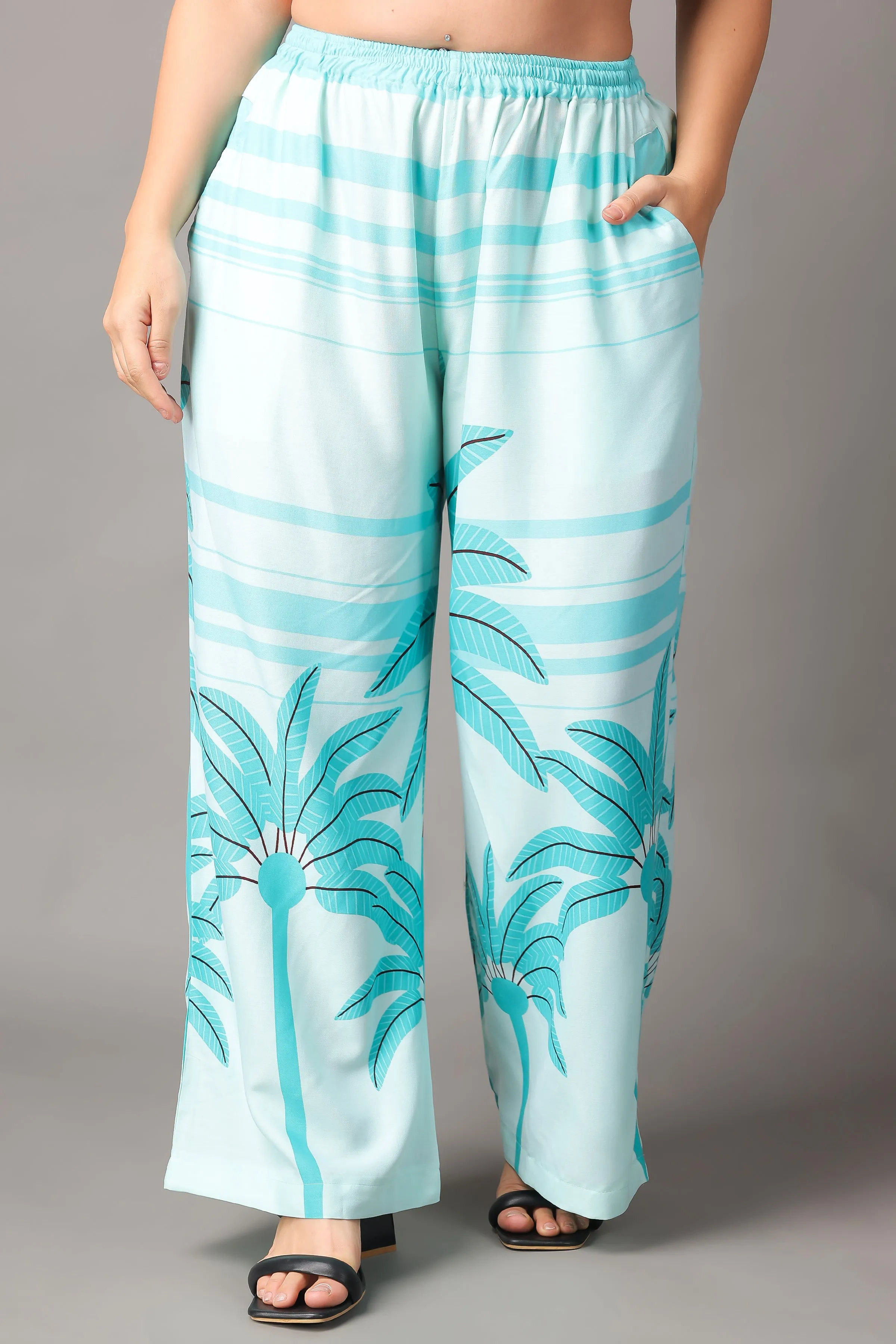 Island Retreat Rayon Palazzo