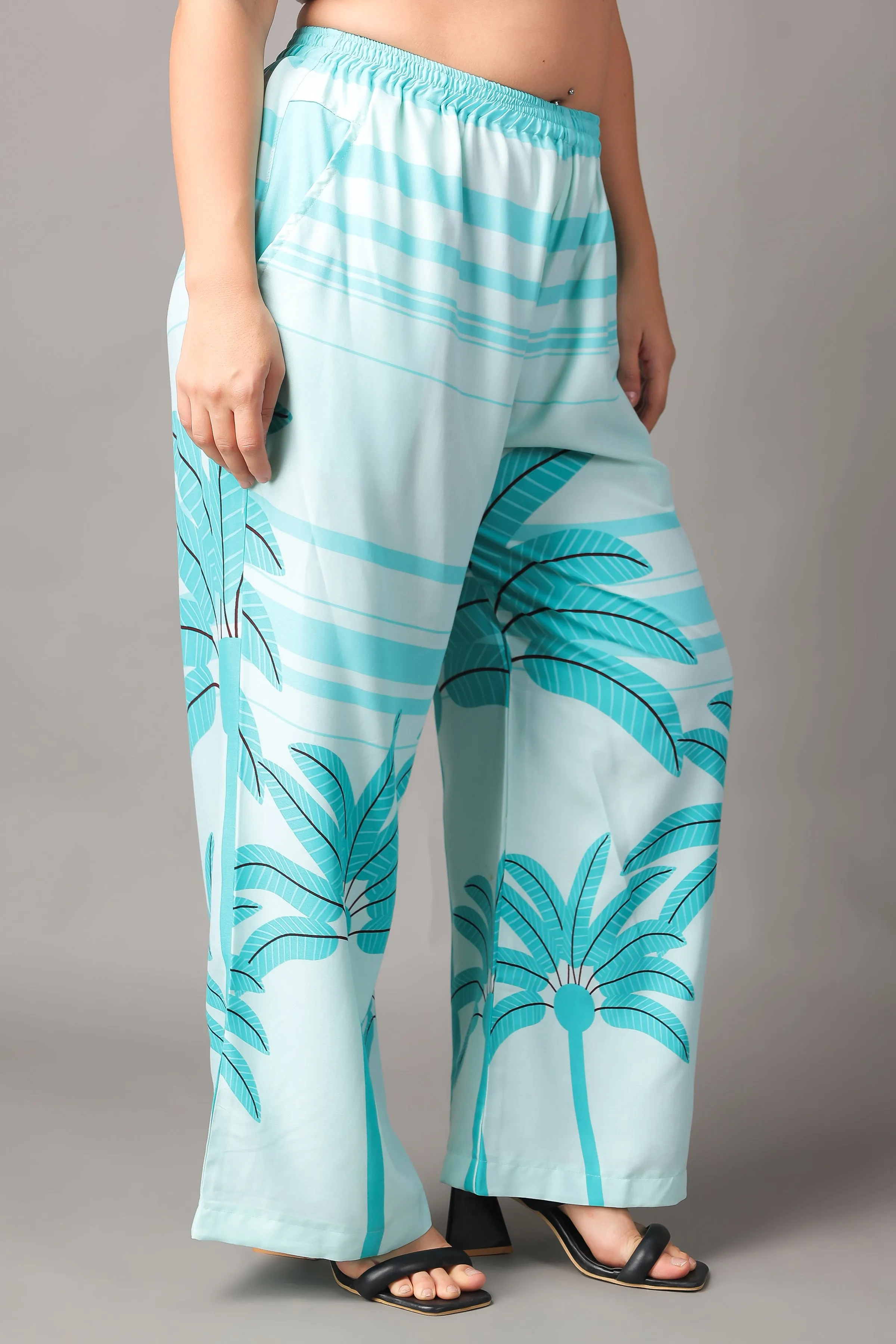 Island Retreat Rayon Palazzo