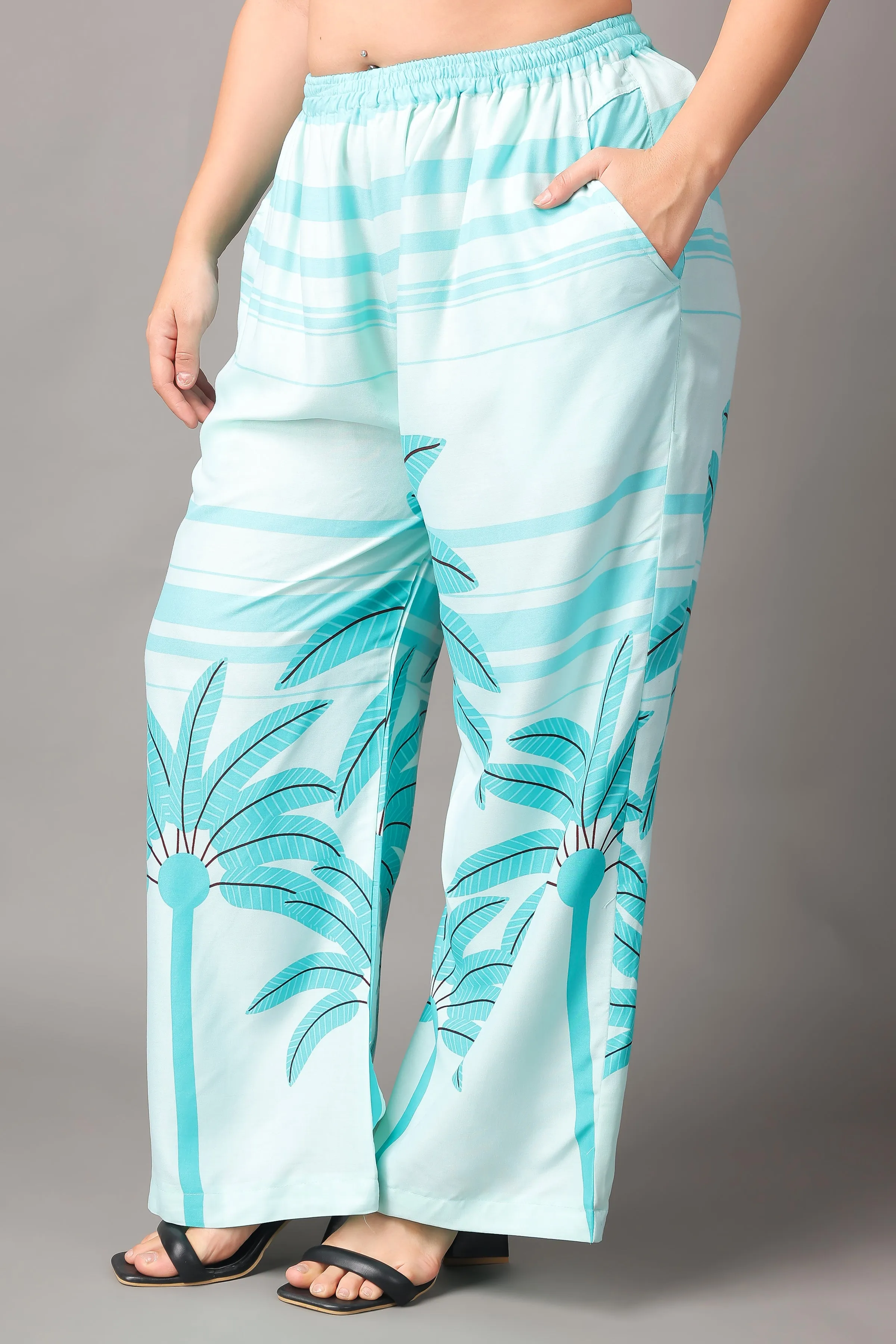 Island Retreat Rayon Palazzo