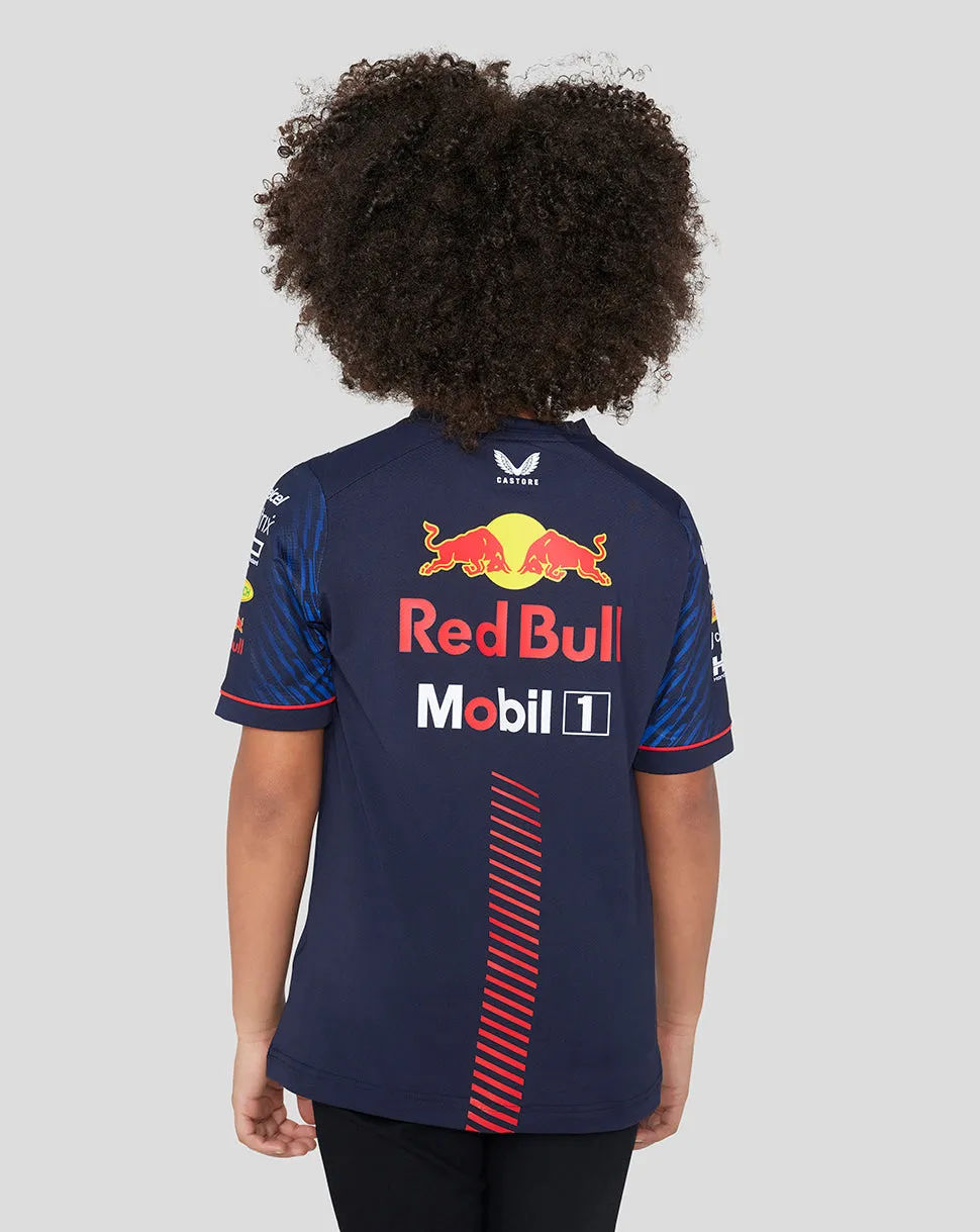 Junior Oracle Red Bull Racing Set Up T-Shirt - Night Sky