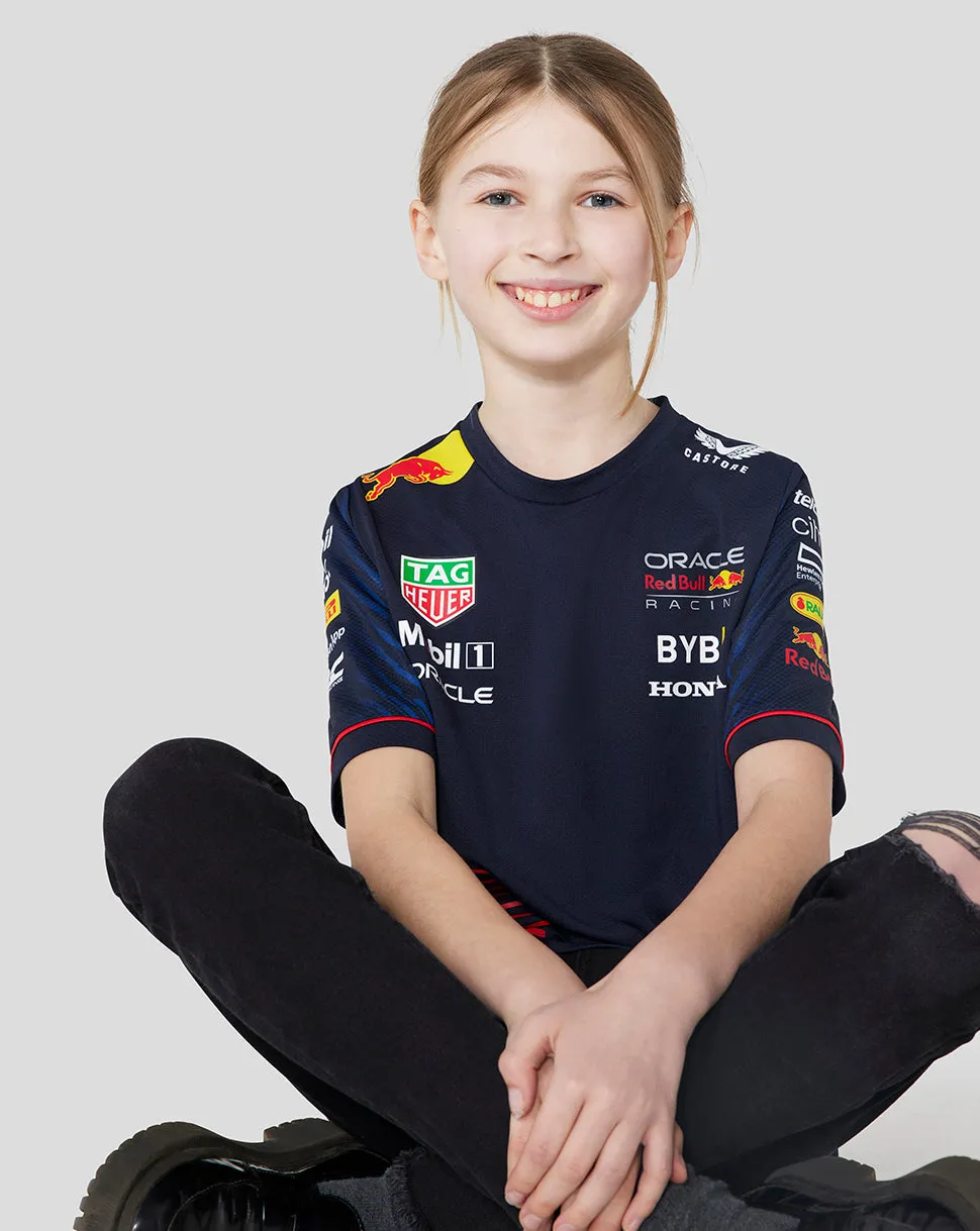 Junior Oracle Red Bull Racing Set Up T-Shirt - Night Sky