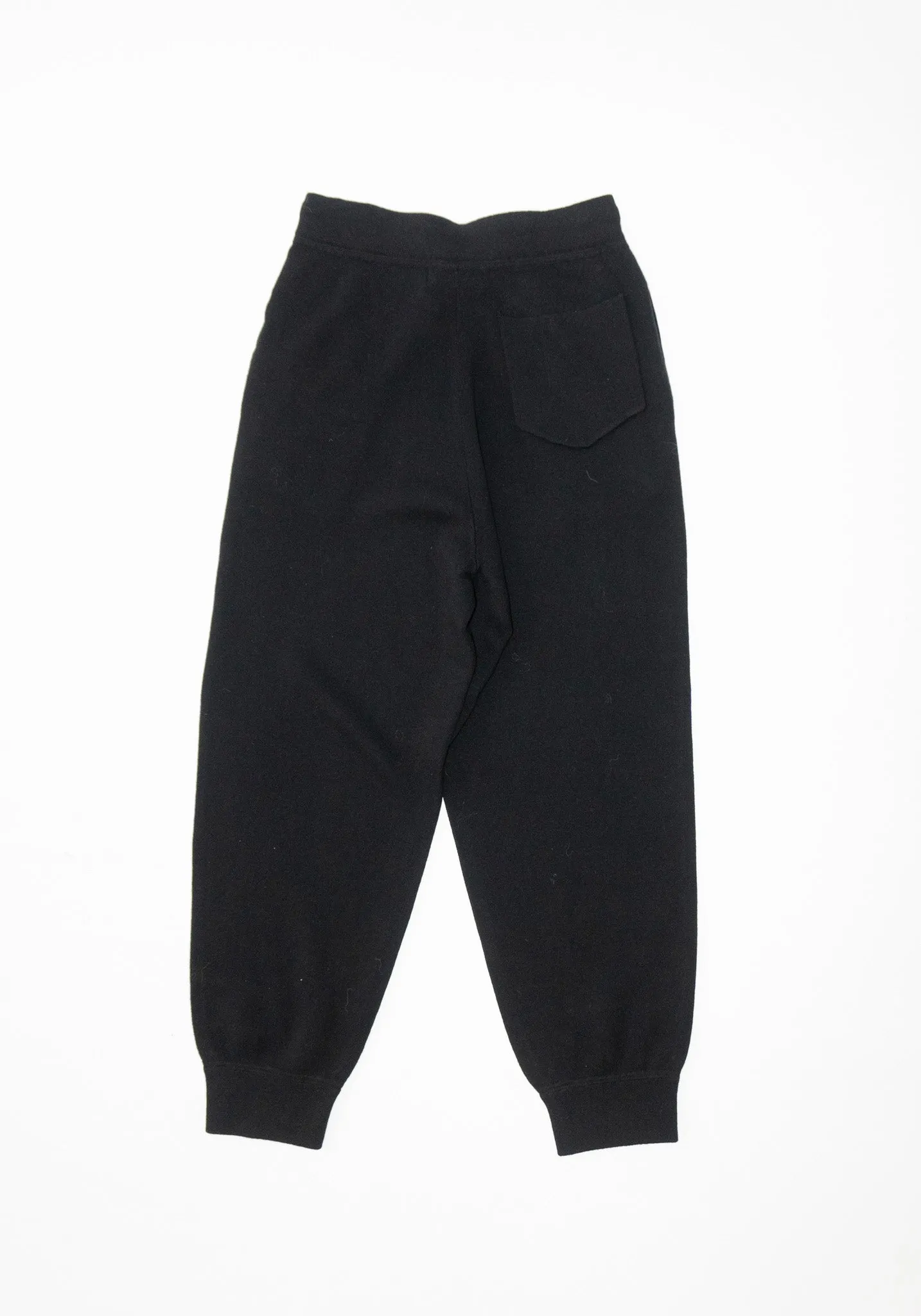 Knit Sweatpants in Black