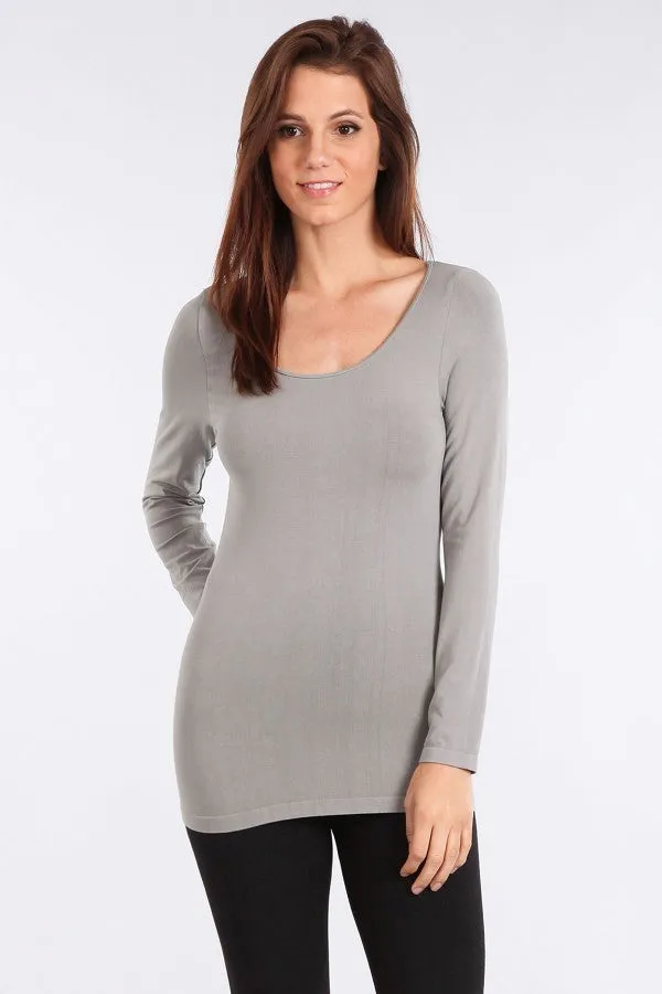 Long Sleeve Knit Tee