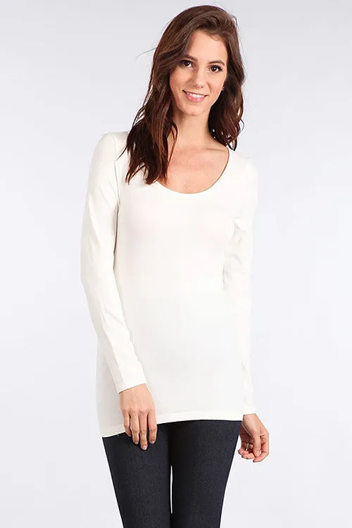 Long Sleeve Knit Tee