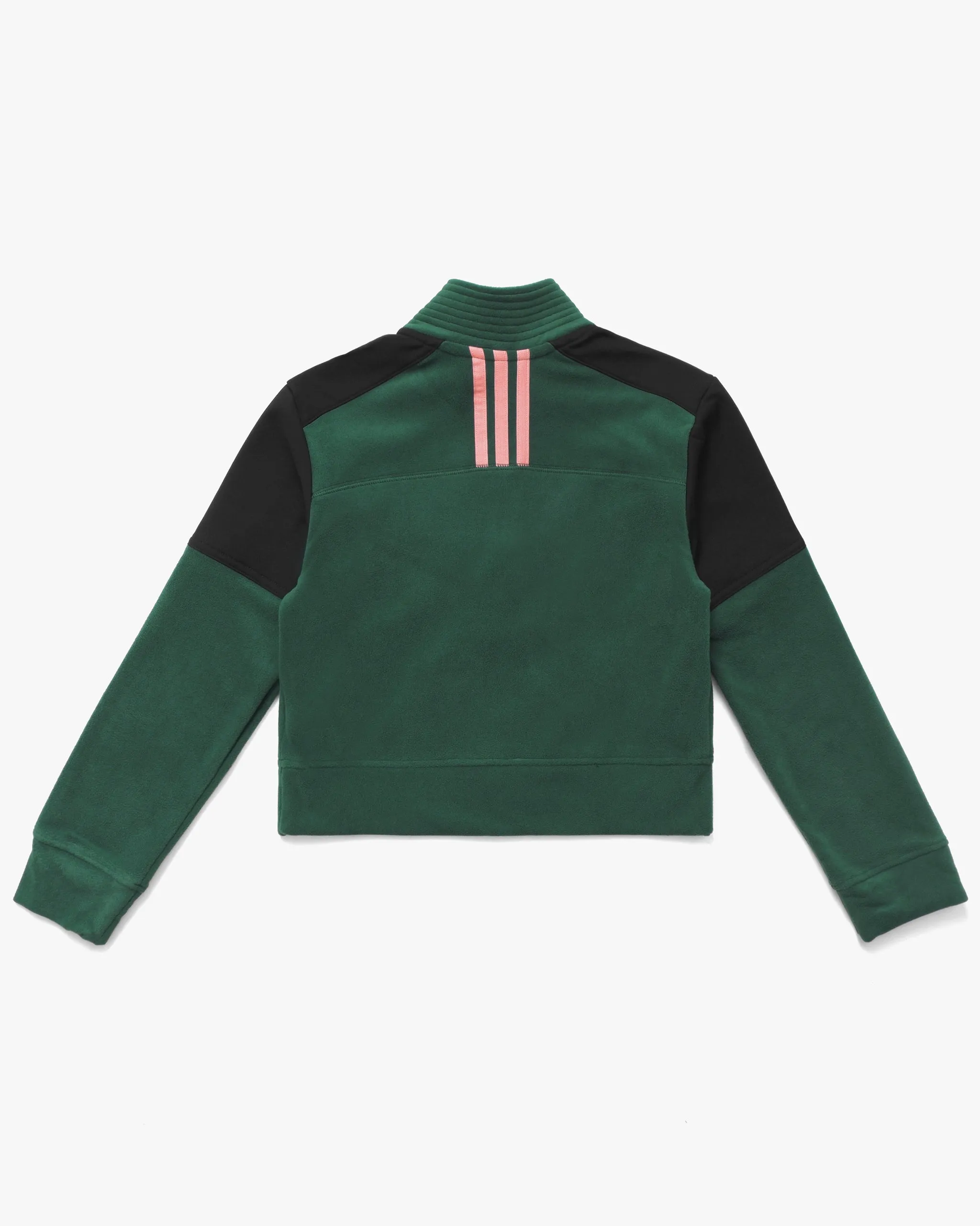 MALBON X ADIDAS Girls' Fleece Crop 1/4-Zip (Youth)