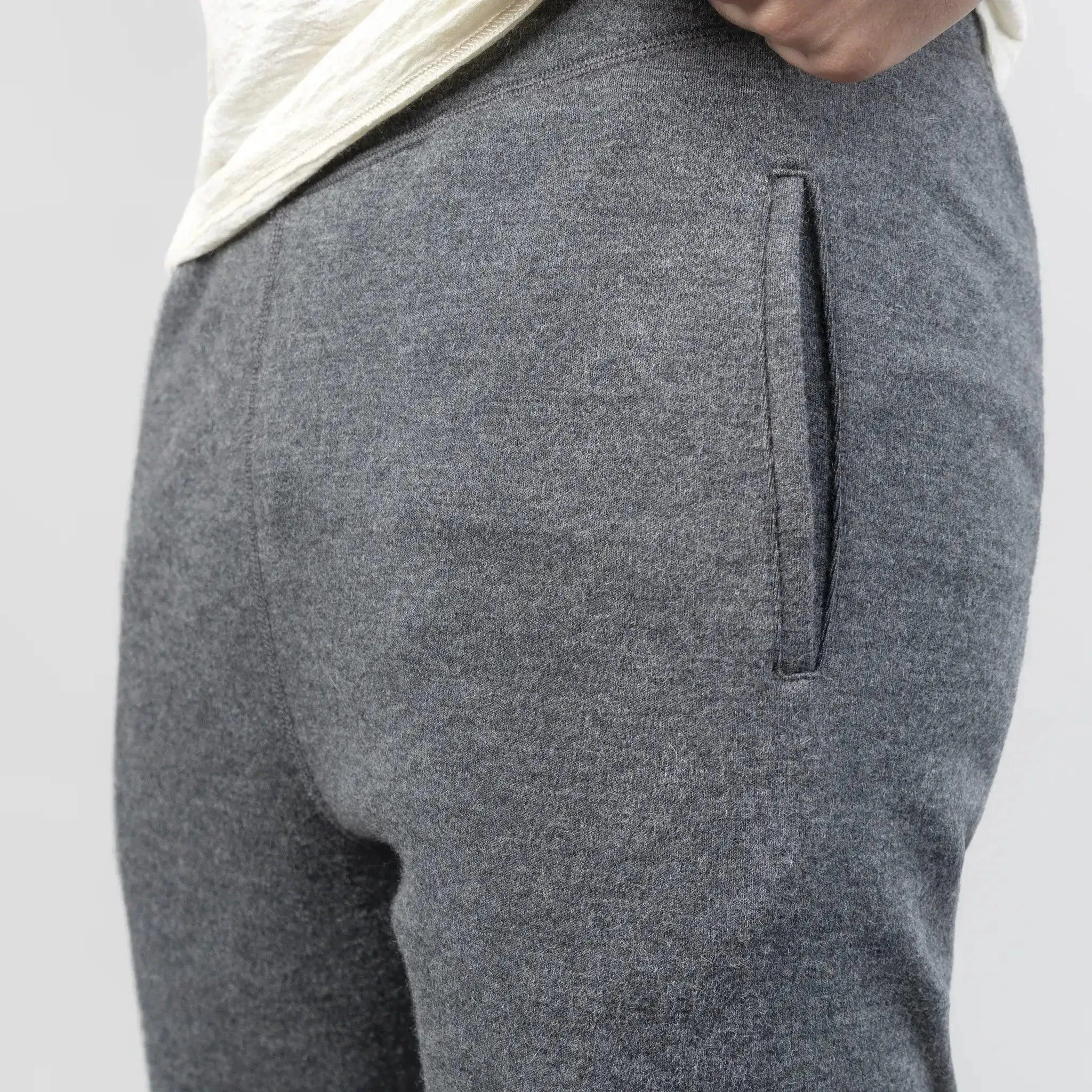 Men's Alpaca Wool Joggers: 300 Lightweight