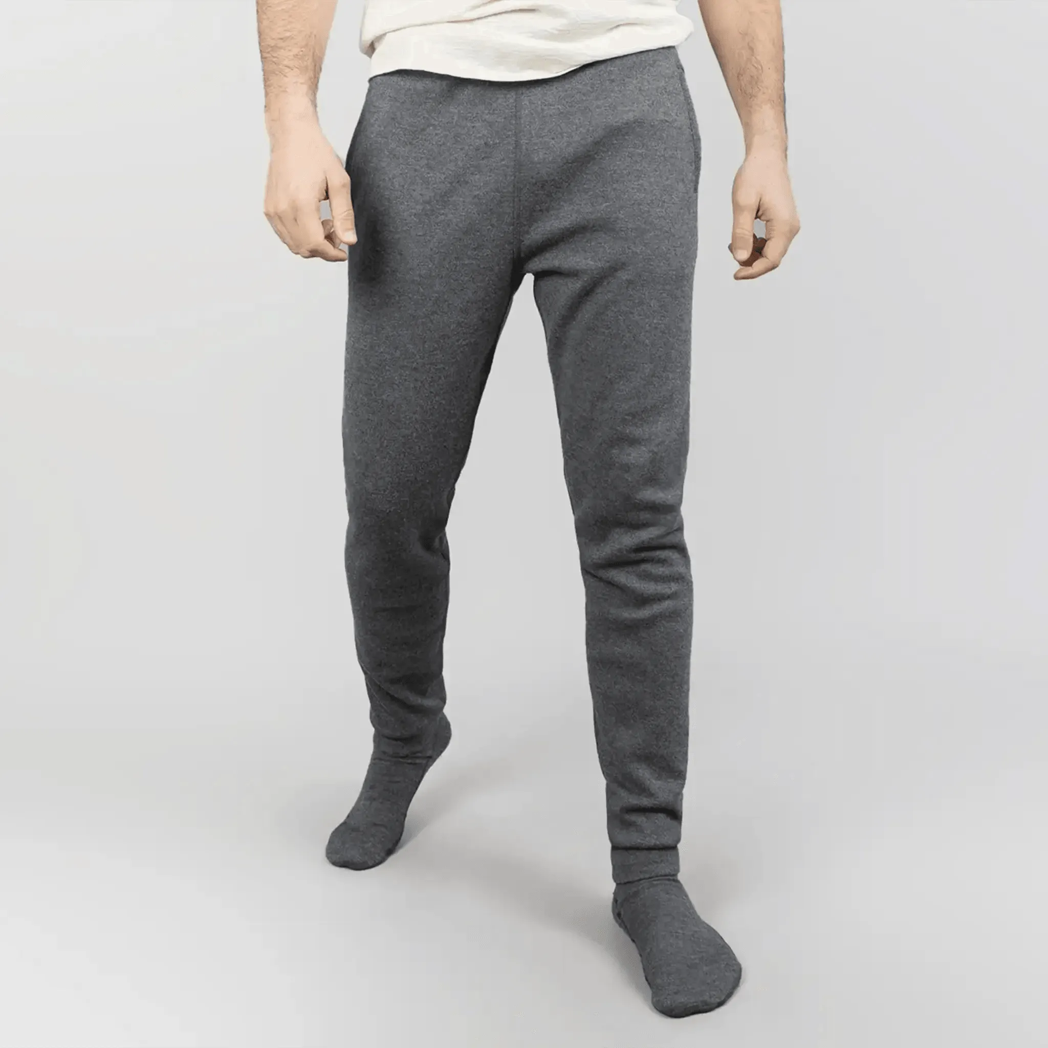 Men's Alpaca Wool Joggers: 300 Lightweight